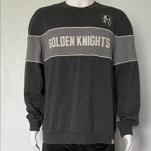 Vegas Golden Knights NHL Sweatshirt Mens XL Gray Crewneck Hockey Fan Pullover